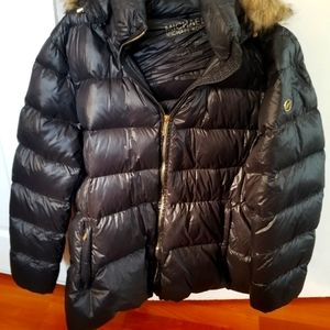 BLACK WOMENS MK COAT SIZE XXL